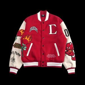 Civil Regime Vault Soldout Limited Flames V2 Varsity Jacket